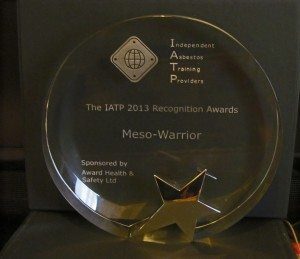 IATP 2013 Meso Warrior Award