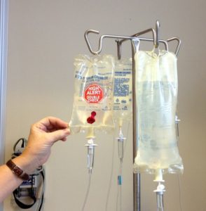 Dextrose contains Antipsychotic Drug for chemotherapy
